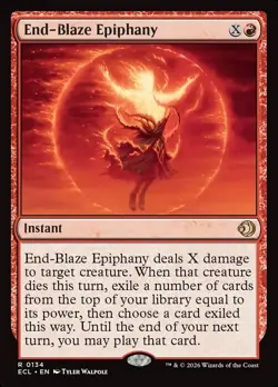 End-Blaze Epiphany - #134 - Lorwyn Ecliped - NM MTG - Image 1