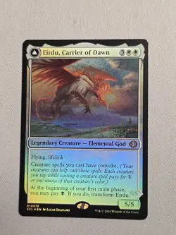 Eirdu, Carrier of Dawn / Isilu, Carrier of Twilight (FOIL)Lorwyn Eclipsed MTG NM - Image 1