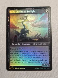 Eirdu, Carrier of Dawn / Isilu, Carrier of Twilight (FOIL)Lorwyn Eclipsed MTG NM - Image 2