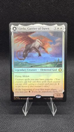Eirdu, Carrier of Dawn // Isilu, Carrier of Twilight - Foil ECL NM MTG - Image 1