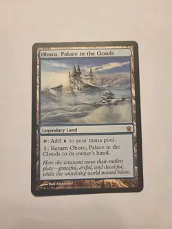 Oboro, Palace in the Clouds [Saviors of Kamigawa] Magic the Gathering LP MTG - Image 1