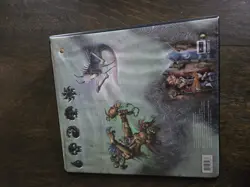 Exodus Magic The Gathering MTG 3 Ring Binder Used - Image 2