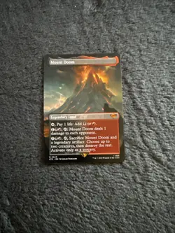 Mount Doom Borderless Magic Lord Of The Rings - Image 2