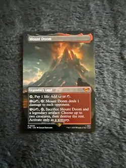 Mount Doom Borderless Magic Lord Of The Rings - Image 4