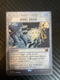 Mana Drain Outlaws of Thunder Junction: Breaking News Regular - Image 1