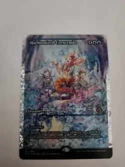 Harmonized Crescendo (0394) (Showcase) (Fracture Foil) Lorwyn Eclipsed Foil - Image 2