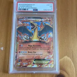 Pokemon Charizard EX XY Black Star Promo XY17 Holo PSA 5 2014 English - Image 1