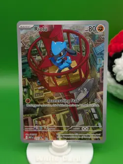 Riolu - MEP010 - Mega Evolution - Black Star Promo - Holo Pokemon TCG - Image 1