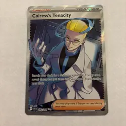 Colress's Tenacity 087/064 - SV Shrouded Fable Full Art - Pokemon TCG - Image 1