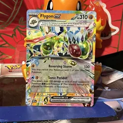 FLYGON EX 106/191 SURGING SPARKS POKEMON (DOUBLE RARE, NM)🪰 - Image 1