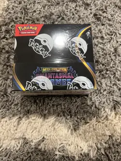 Pokemon TCG: Mega Evolution Phantasmal Flames Booster Display Box Factory Sealed - Image 1