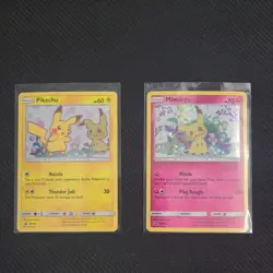 Pokemon TCG Pikachu SM162, Mimikyu SM163 Combo Set - 2 Piece - Image 1