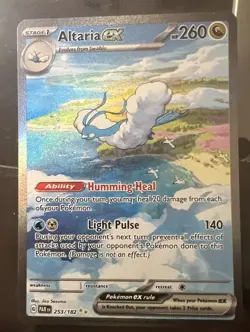 Pokemon TCG Paradox Rift Altaria EX 253/182 SIR Special Illustration Rare - Image 1