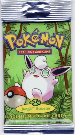 Pokemon Jungle Booster Pack 1999 Sealed Heavy 21.28g - Image 3