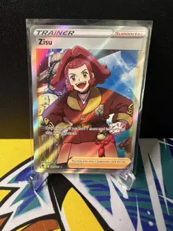 Pokemon TCG Zisu Astral Radiance 189/189 Holo Full Art Ultra Rare - Image 1