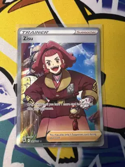 Pokemon TCG Zisu Astral Radiance 189/189 Holo Full Art Ultra Rare - Image 4