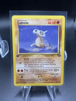 Pokemon cubone 1st Edition - Jungle - HP/DMG - 50/64 - Image 1