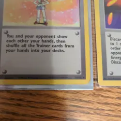 Lass & Super Energy Removal | Base Set Rare Trainer job lot bundle | Pokemon TCG - Image 3