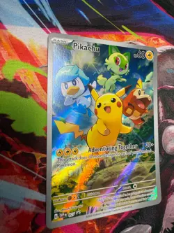 Pikachu PROMO Scarlet & Violet NM Pokemon TCG - Image 3