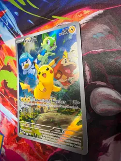 Pikachu PROMO Scarlet & Violet NM Pokemon TCG - Image 4