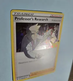 2021 Professor's Research 23/25 - Holo Rare Celebrations NM/MT Pokemon Prof Oak - Image 2