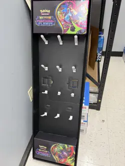 Pokemon Mega Evolution Phantasmal Flames Retail Display Rack - Image 1
