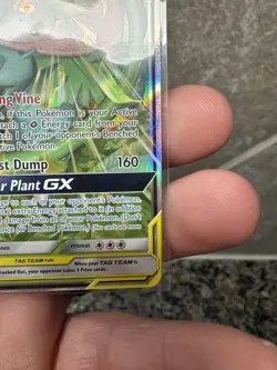 Pokemon Venusaur & Snivy Tag Team GX Sun & Moon Cosmic Eclipse 1/236 Holo NM/M - Image 3