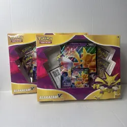 Pokemon TCG Alakazam V Box New Factory Sealed LOT of 2 820650807480 - Image 1