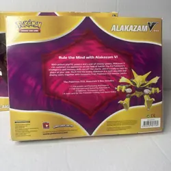 Pokemon TCG Alakazam V Box New Factory Sealed LOT of 2 820650807480 - Image 3