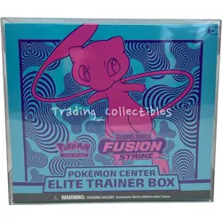Fusion Strike Pokemon Center Sword and Shield Elite Trainer Box ETB With Case - Image 1