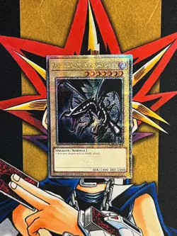 TN23-EN003 Red-Eyed Black Dragon Quarter Century Secret Rare NM Yugioh Card - Image 1