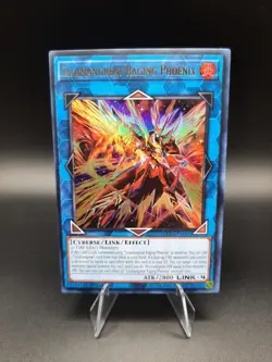 Yu-Gi-Oh! Salamangreat Raging Phoenix LD10-EN005 Ultra Rare 1st Ed *Pack Fresh* - Image 1