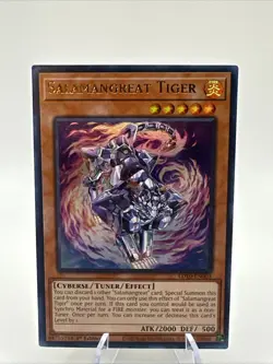 Salamangreat Tiger - LD10-EN003 - Ultra Rare 1st Edition - Near Mint YuGiOh - Image 1
