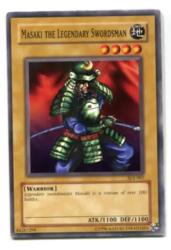 Yu-Gi-Oh! PLAYED/POOR Masaki the Legendary Swordsman Common englisch - Image 1