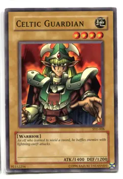 Yu-Gi-Oh! Celtic Guardian Common englisch SYE-008 KEltischer Wachter - Image 1