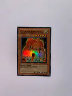Yugioh Karten: Goldener Homunkulus (WC6-DE001), Promo Karte, Deutsch, Vintage - Image 2