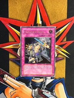 CRV-EN059 Dimension Wall Ultimate Rare UNL Edition VLP Yugioh Card - Image 1