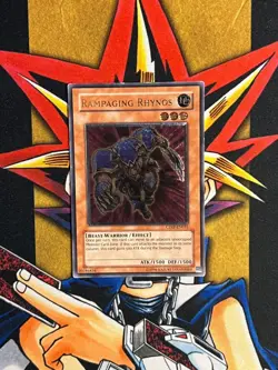 CDIP-EN031 Rampaging Rhynos Ultimate Rare UNL Edition MP EURO Yugioh - Image 1