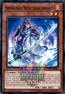 Shiranui Spectralsword Super Rare #HISU-EN041 Yugioh Super Rare - Image 1