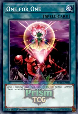 1st Ed One for One SDPL-EN029 Yugioh - Image 1