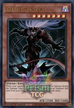 1st ed Chaos Hunter ultra rare MAMA-EN051 Yugioh - Image 1