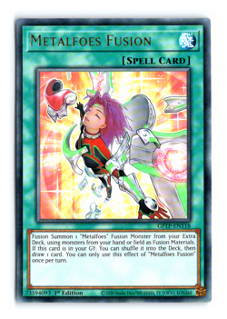 Metalfoes Fusion - GFTP-EN118 - Ultra Rare - 1st Edition - Yugioh - Image 1