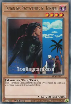 Yu-Gi-Oh! Espion des Protecteurs du Tombeau : R KICO-FR031 - Image 1
