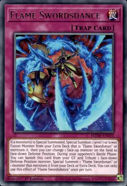 Flame Swordsdance - Rare 1st Edition MZMI-EN010 - NM - YuGiOh - Image 1