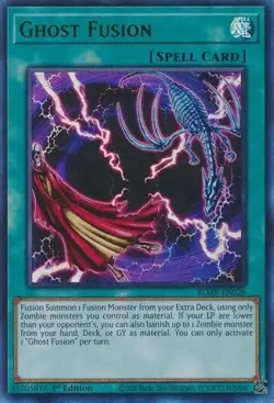 Ghost Fusion BLMR-EN026 Ultra Rare Yugioh Monstrous Revenge - Image 1