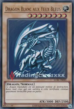 Yu-Gi-Oh! Dragon Blanc aux Yeux Bleus - V.3 : UR LCKC-FR001 - Image 1