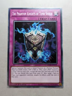 The Phantom Knights of Tomb Shield - LEHD-ENC27 - Common 1st Edition Yugioh - Image 1