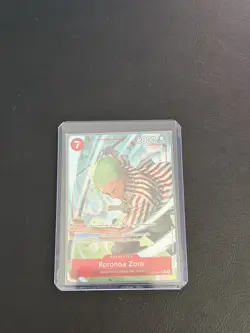 One Piece TCG English OP14-015 Roronoa Zoro Rare Alt Art Parallel - Image 3