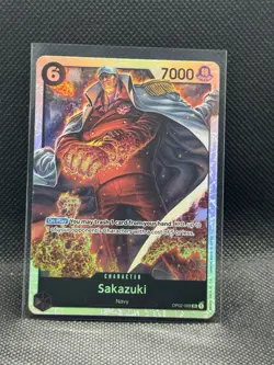 One Piece The Best PRB-01 Sakazuki OP02-099 SR English - Image 1