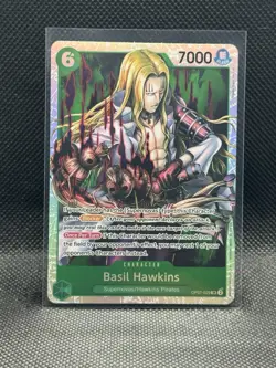 Basil Hawkins OP07-029 SR Foil | PRB02 - The Best Vol 2 | One Piece TCG - Image 1